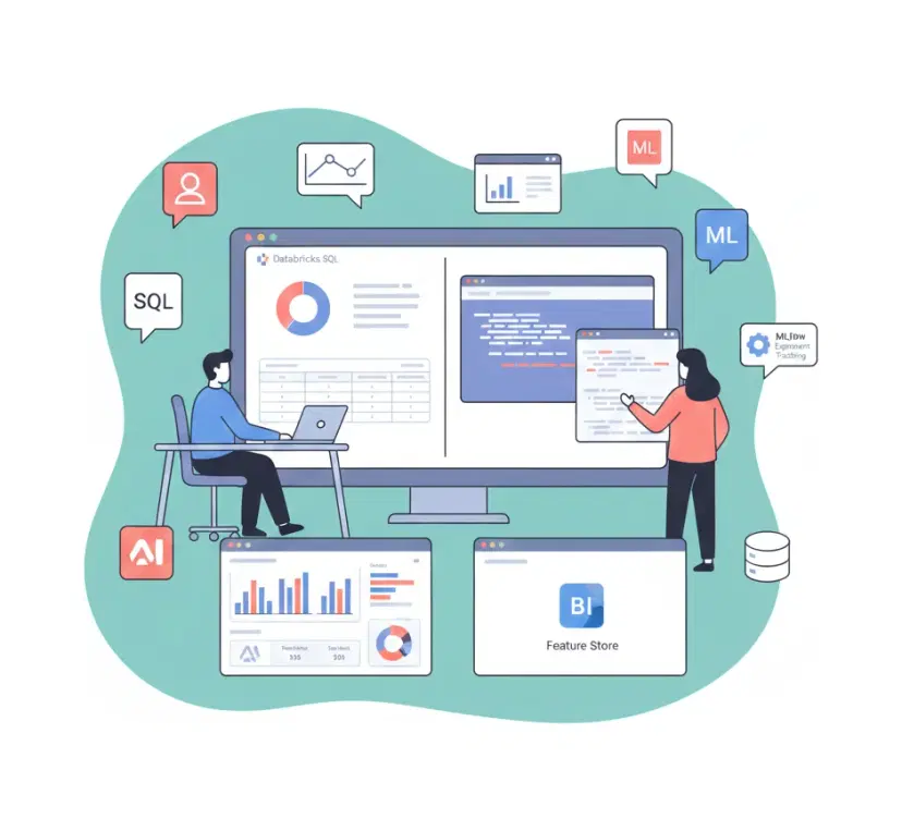 Illustration for Analytics & ML Enablement