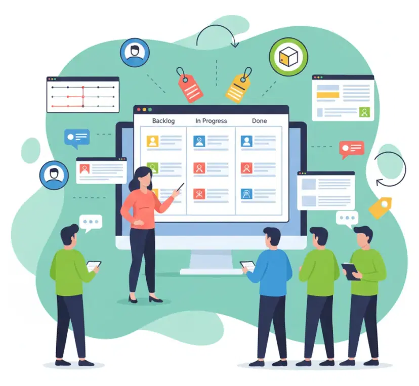 Illustration for Product-Centric & Community-Powered Platforms