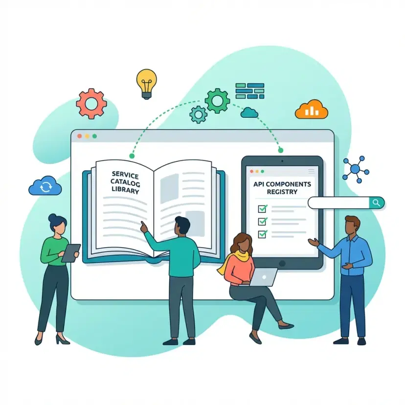 Illustration for Service Catalog