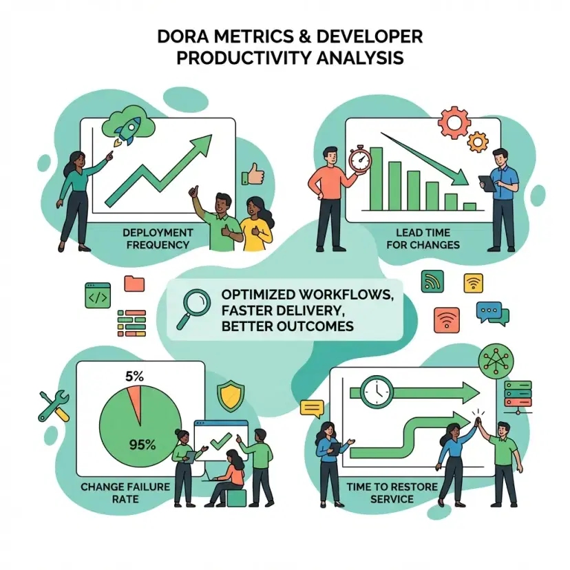 Illustration for Developer Metrics