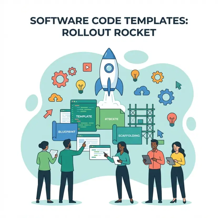 Illustration for Software Templates