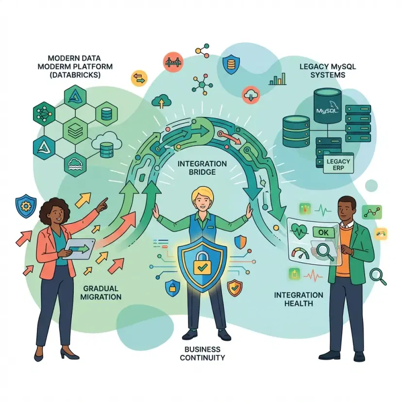 Illustration for Legacy System Integration