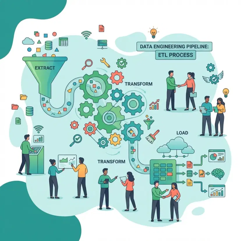 Illustration for Data Engineering