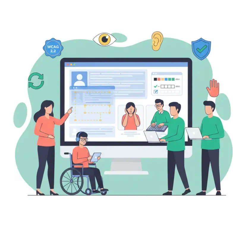 Illustration for Accessibility & Compliance Excellence