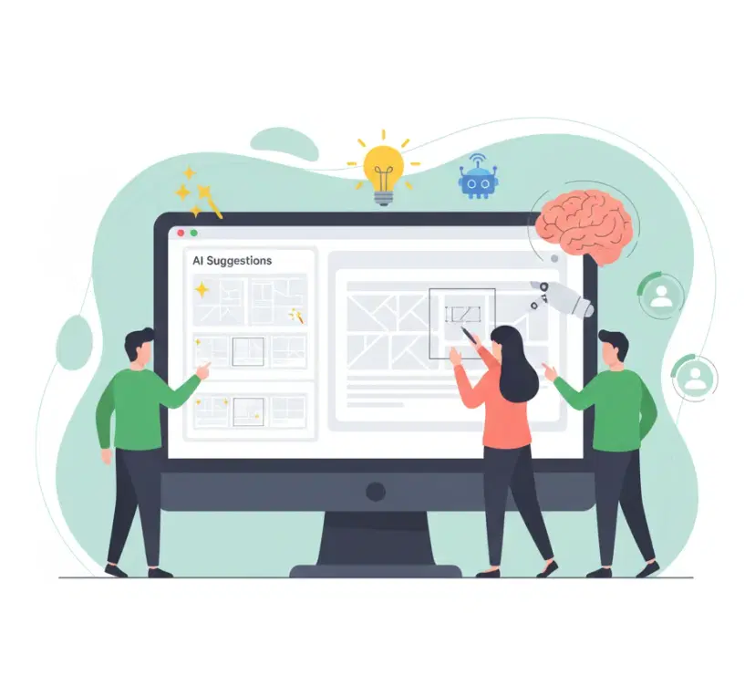 Illustration for AI-Enhanced Design Process