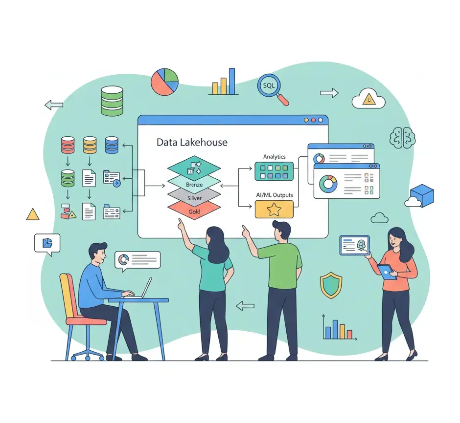 Modern Data Platform Implementation service illustration