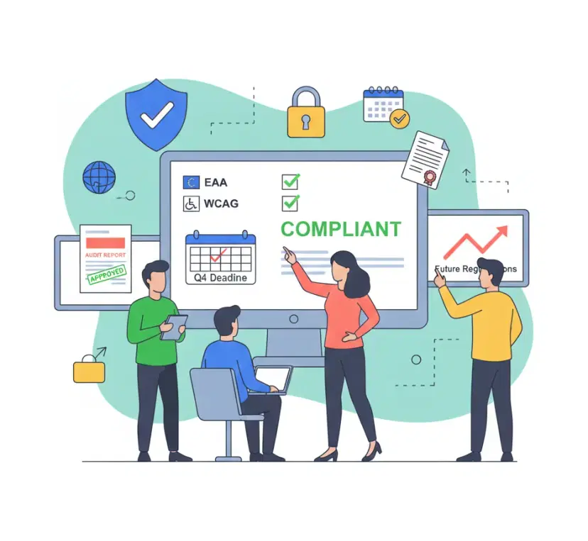 Illustration for Compliance & Future-Readiness